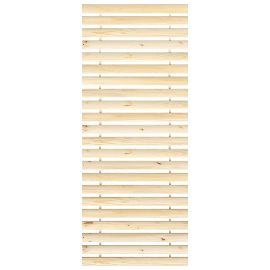 vidaXL Láminas de somier de cama madera maciza de pino 80x200 cm