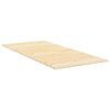 vidaXL Láminas de somier de cama madera maciza de pino 90x200 cm