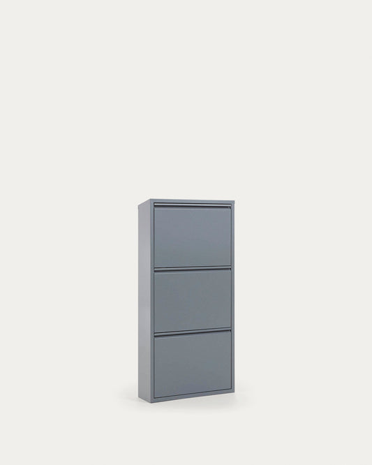 Zapatero Ode 50 x 103 cm 3 puertas gris