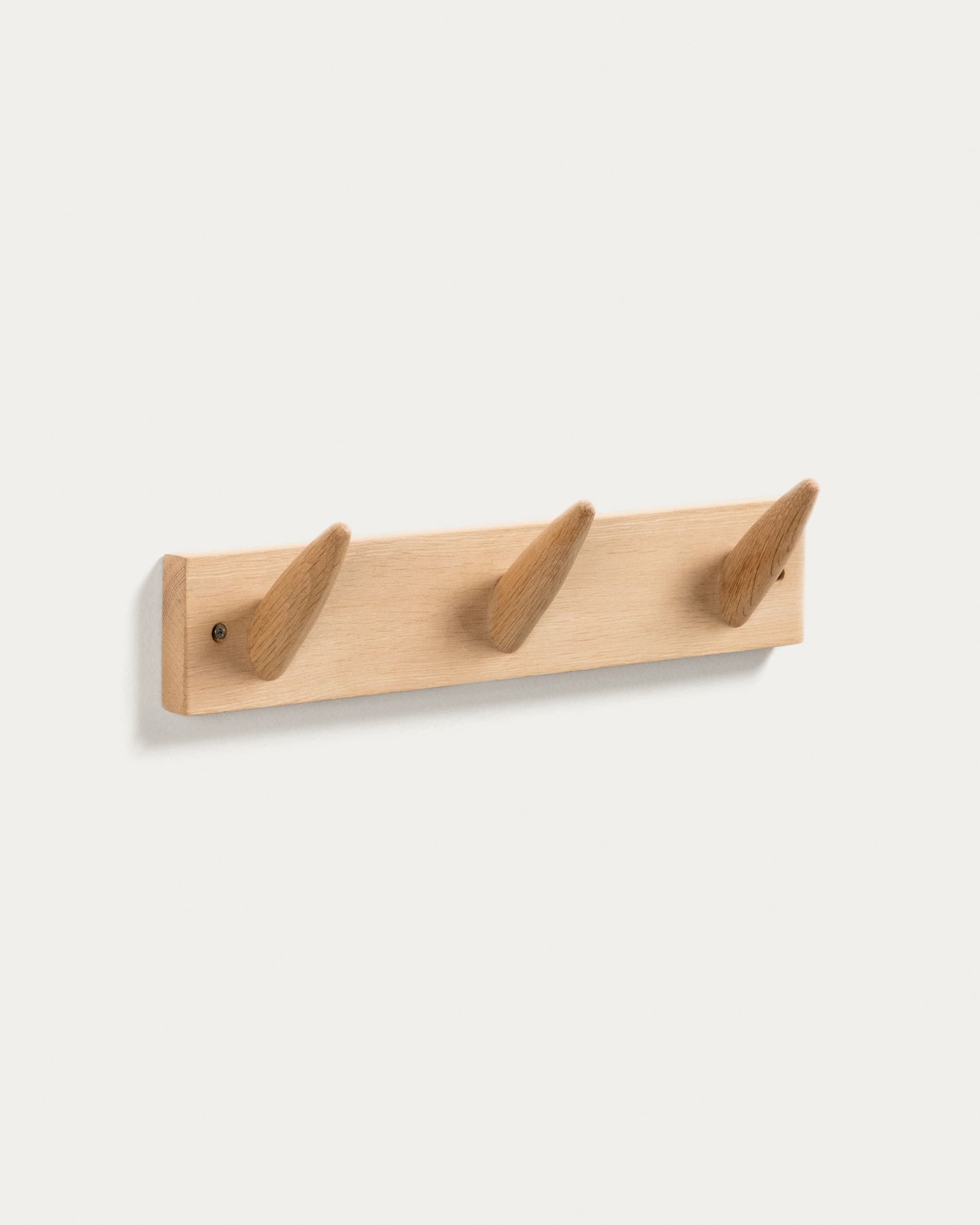 Colgador de pared Natane 3 ganchos madera abedul