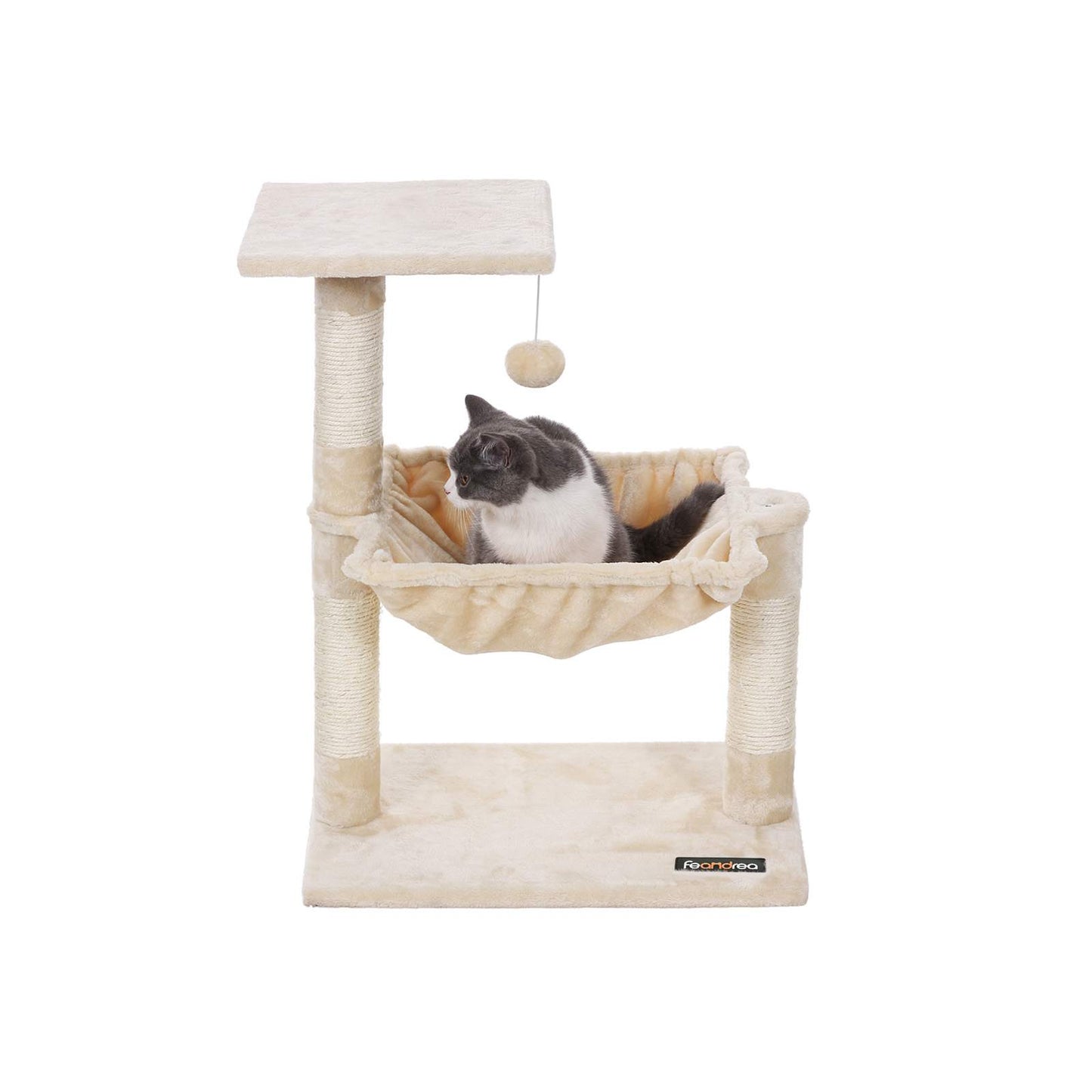 Árbol para Gato con Cesta de Peluche-Feandrea