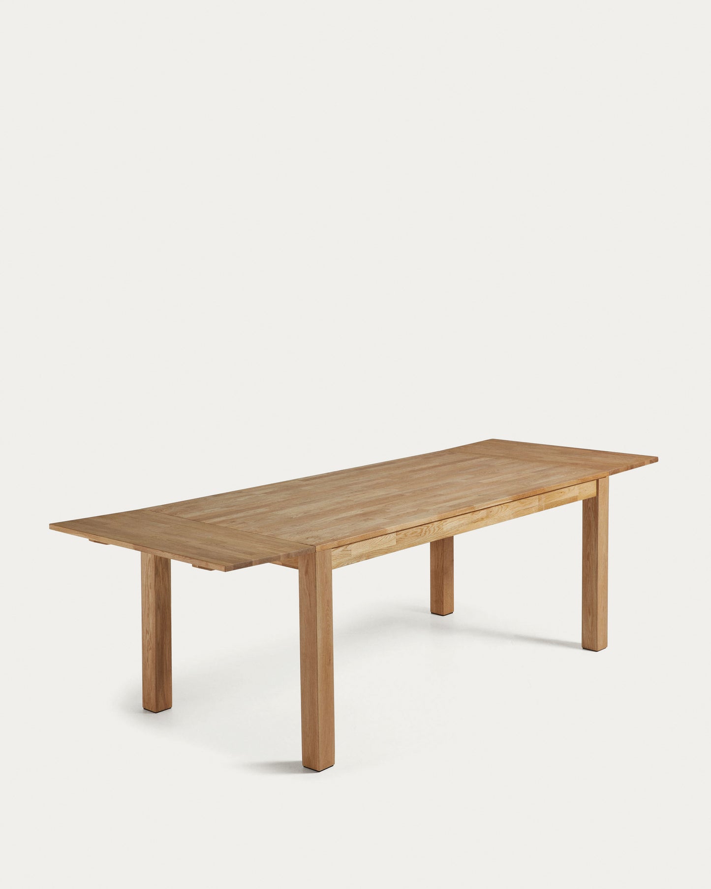 Mesa extensible Isbel 120 (200) x 75 cm madera maciza de roble