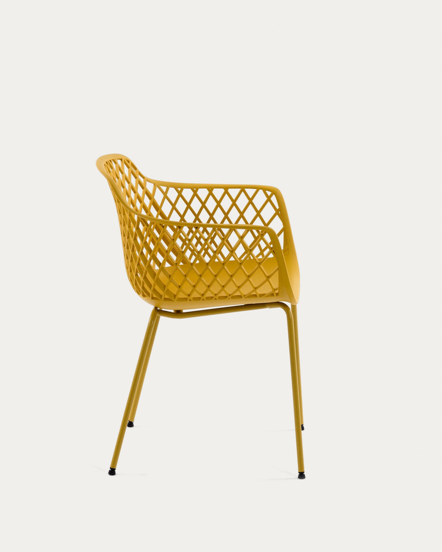 Silla de exterior Quinn amarillo