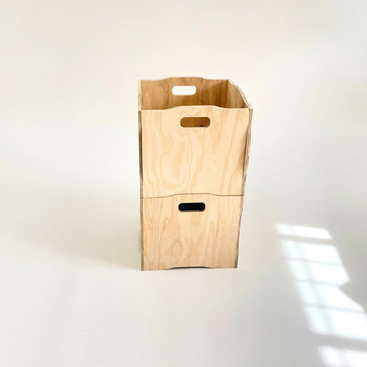 Caja madera apilable Comboi - Plykit