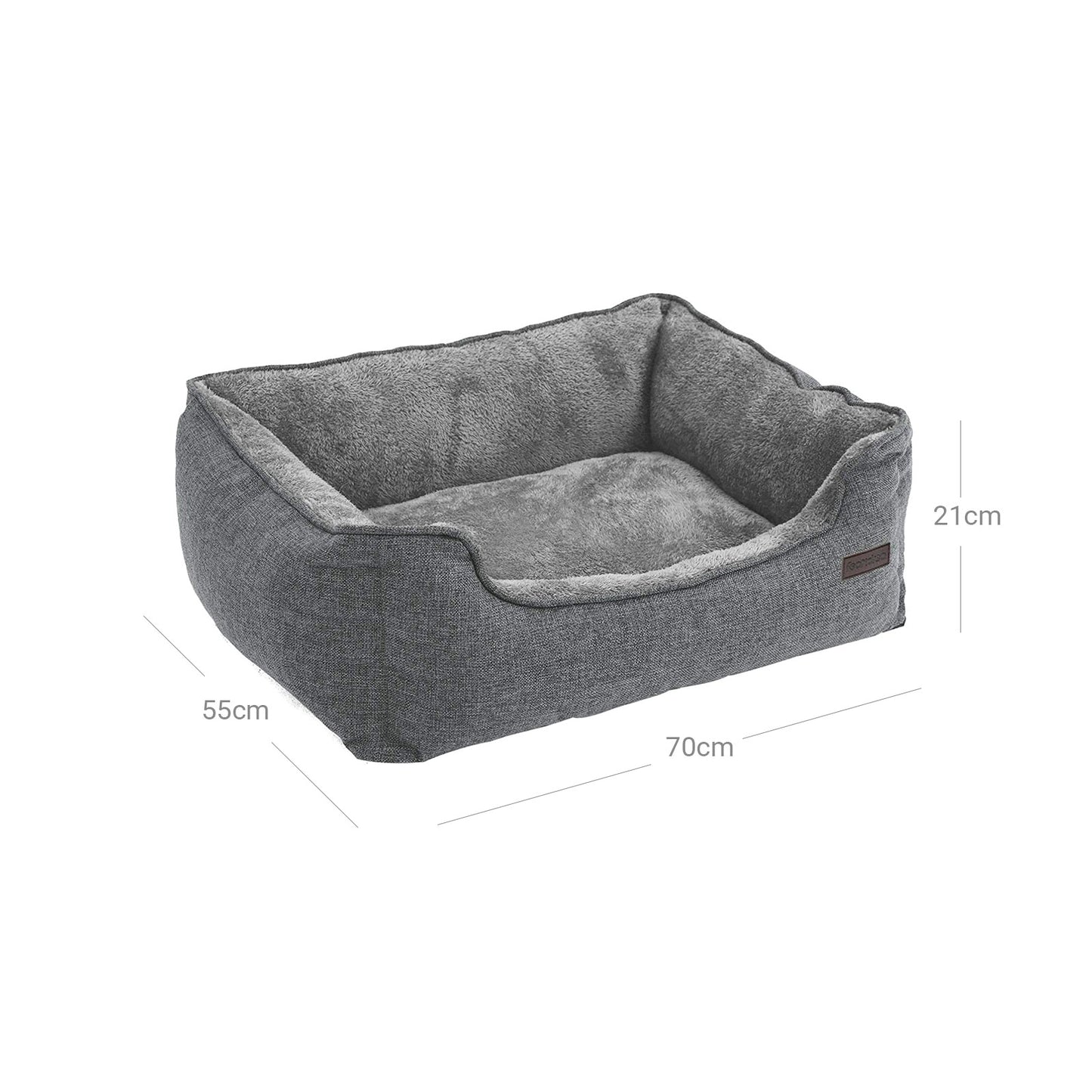 Cama para Perros Gris Claro-Feandrea