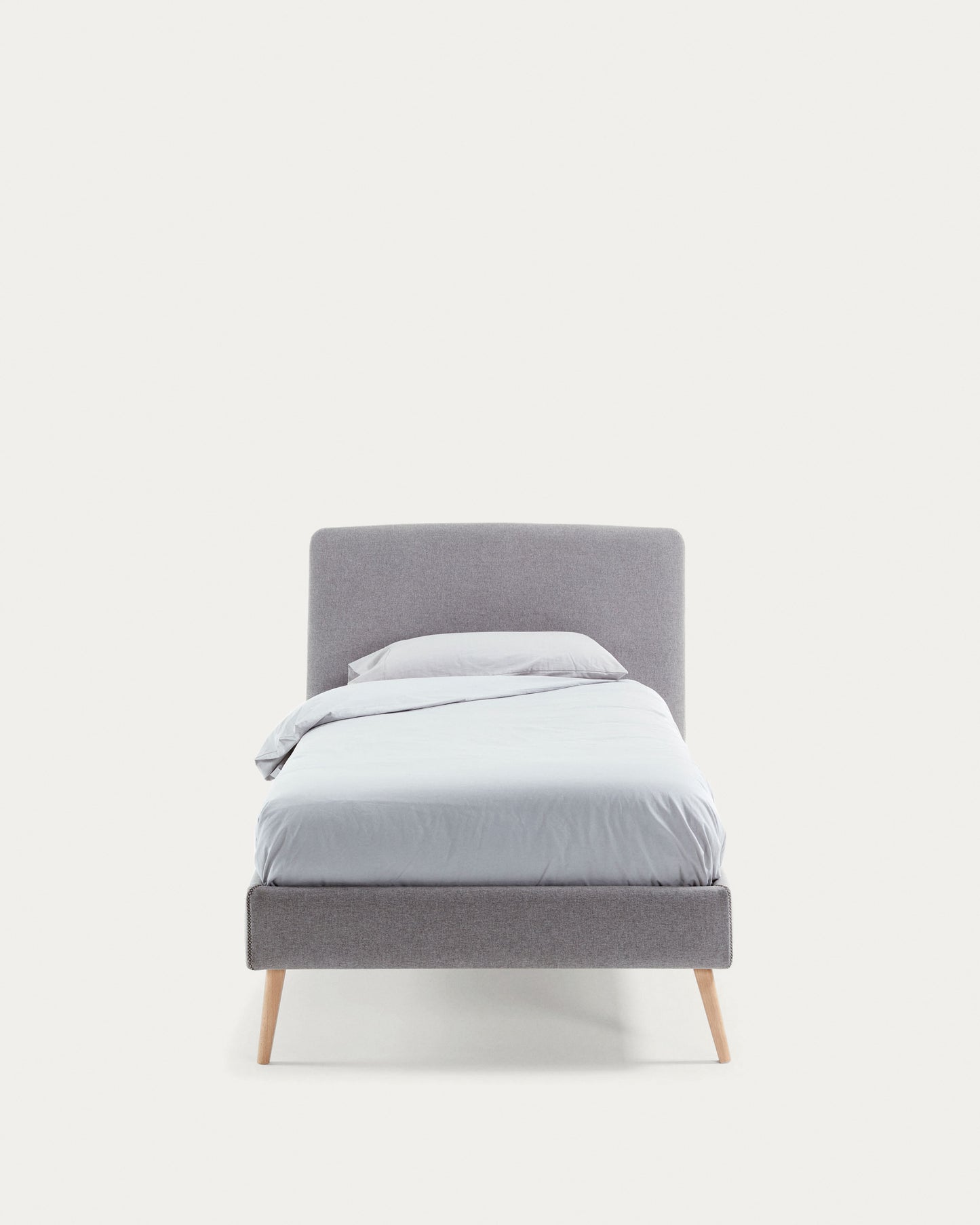 Funda cama Dyla gris para colchón de 90 x 190 cm