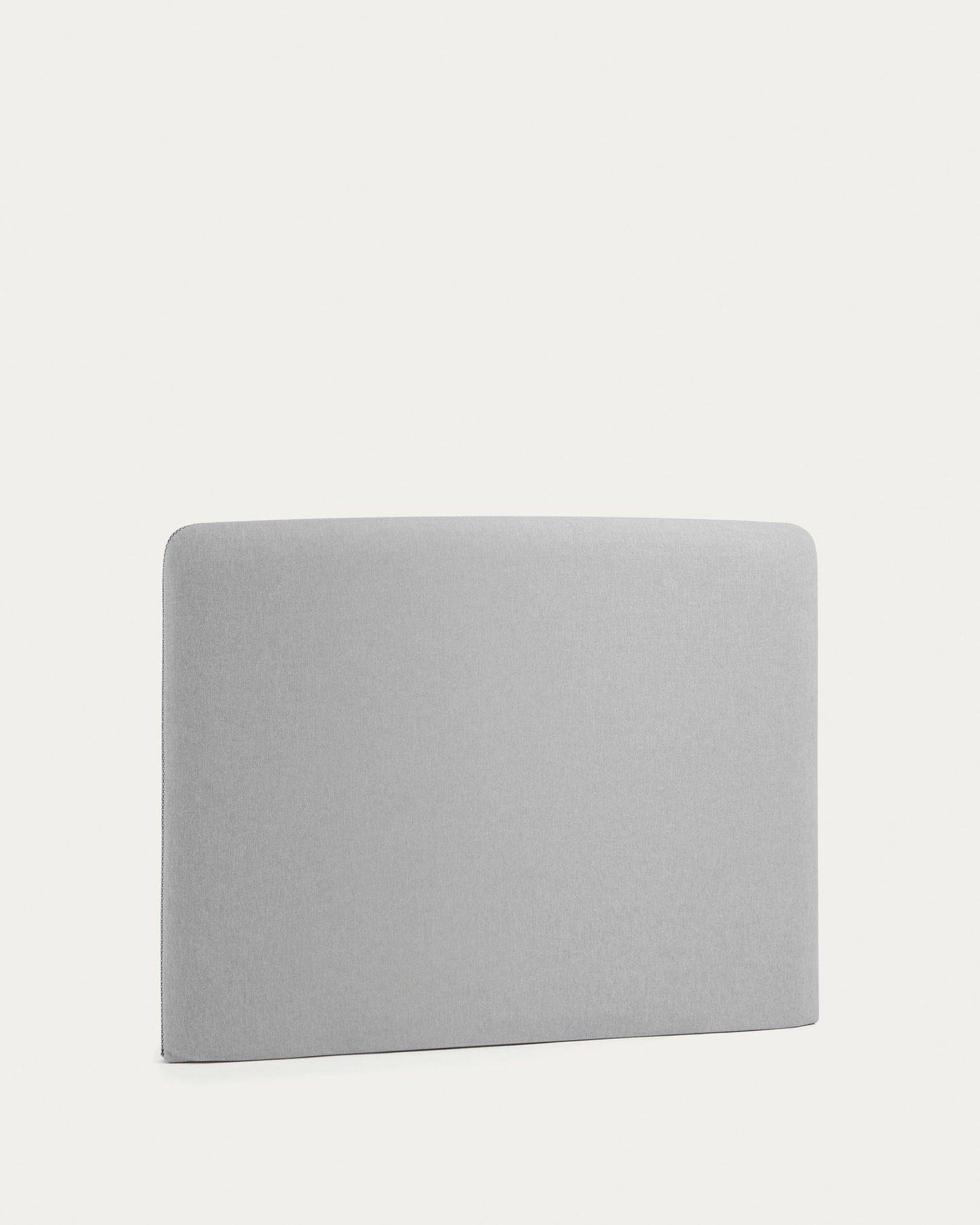 Funda cabecero Dyla gris para cama de 90 cm