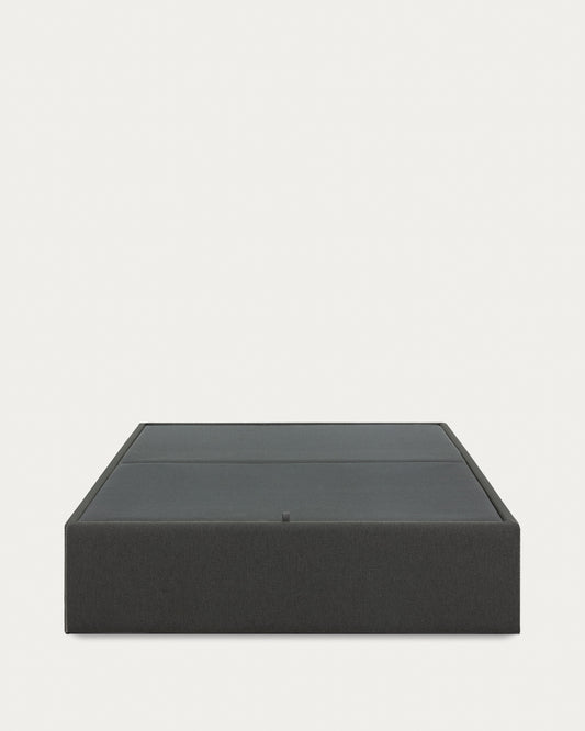 Canapé abatible Matters negro para colchón de 150 x 190 cm
