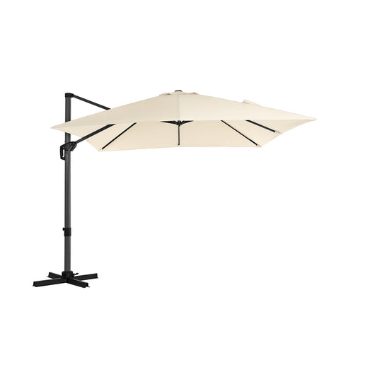 Parasol excéntrico Beige-SONGMICS