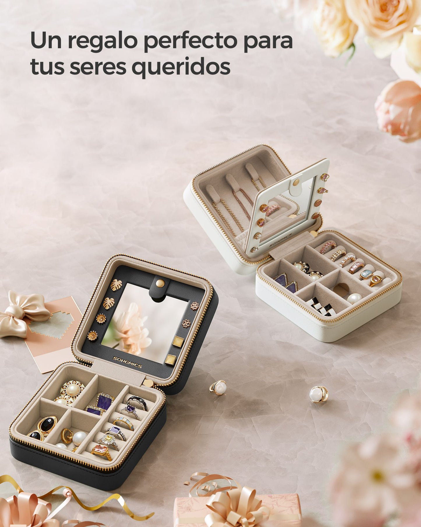 Caja de Joyas Pequeña-SONGMICS