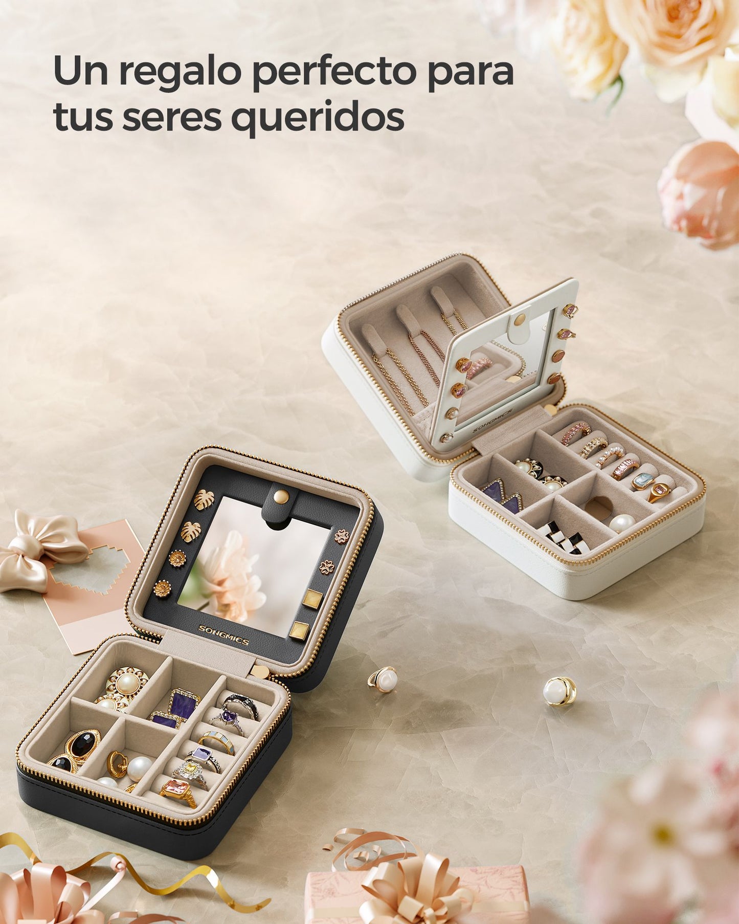 Caja de Joyas Pequeña-SONGMICS