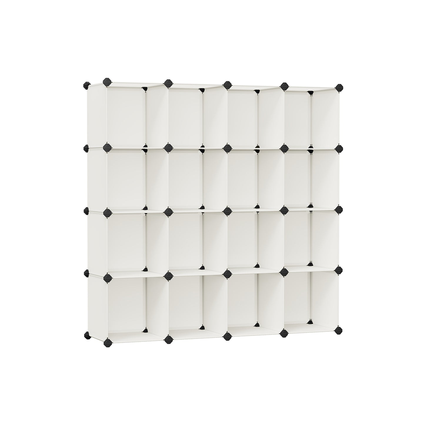 Armario Modular de 16 Cubos Blanco Crema-SONGMICS