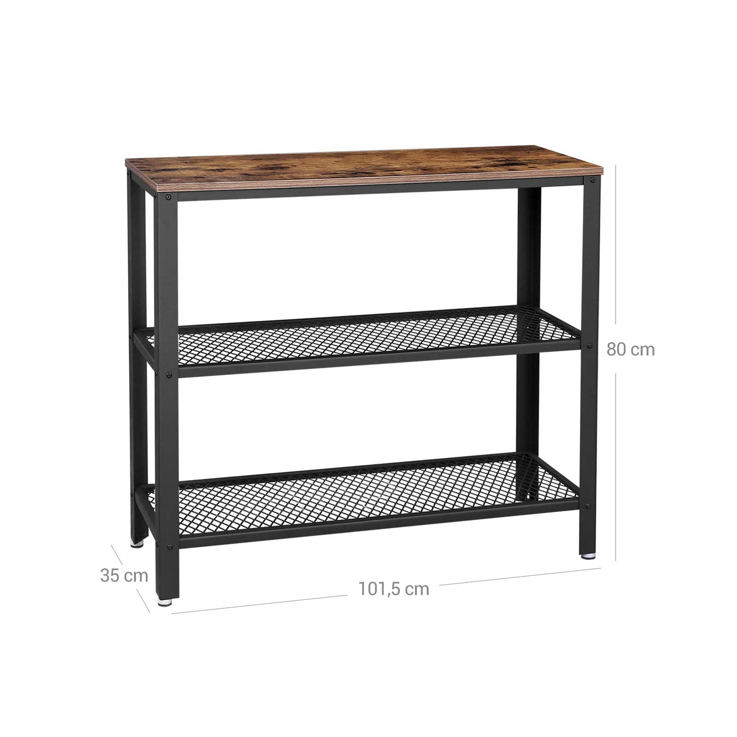 Mesa Consola De Estilo Industrial-VASAGLE