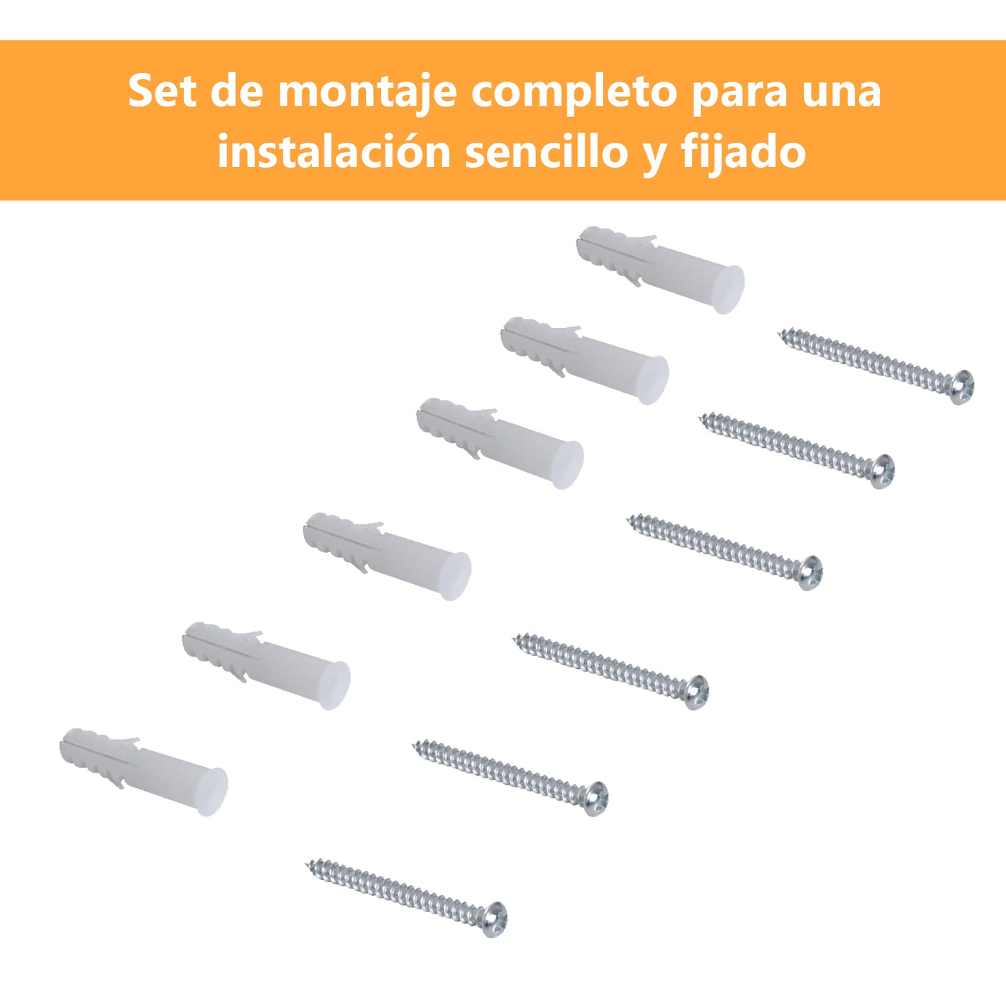 HOMCOM Juego de 3 Cubos Estantes de Pared Estantería para Libro CDs Baldas Flotantes Decorativo Blanco