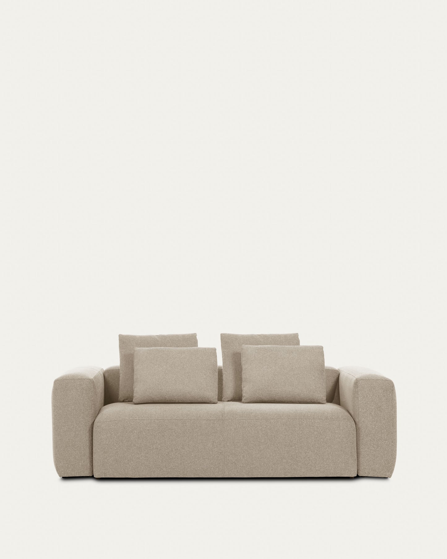 Sofá Blok 3 plazas beige 240 cm