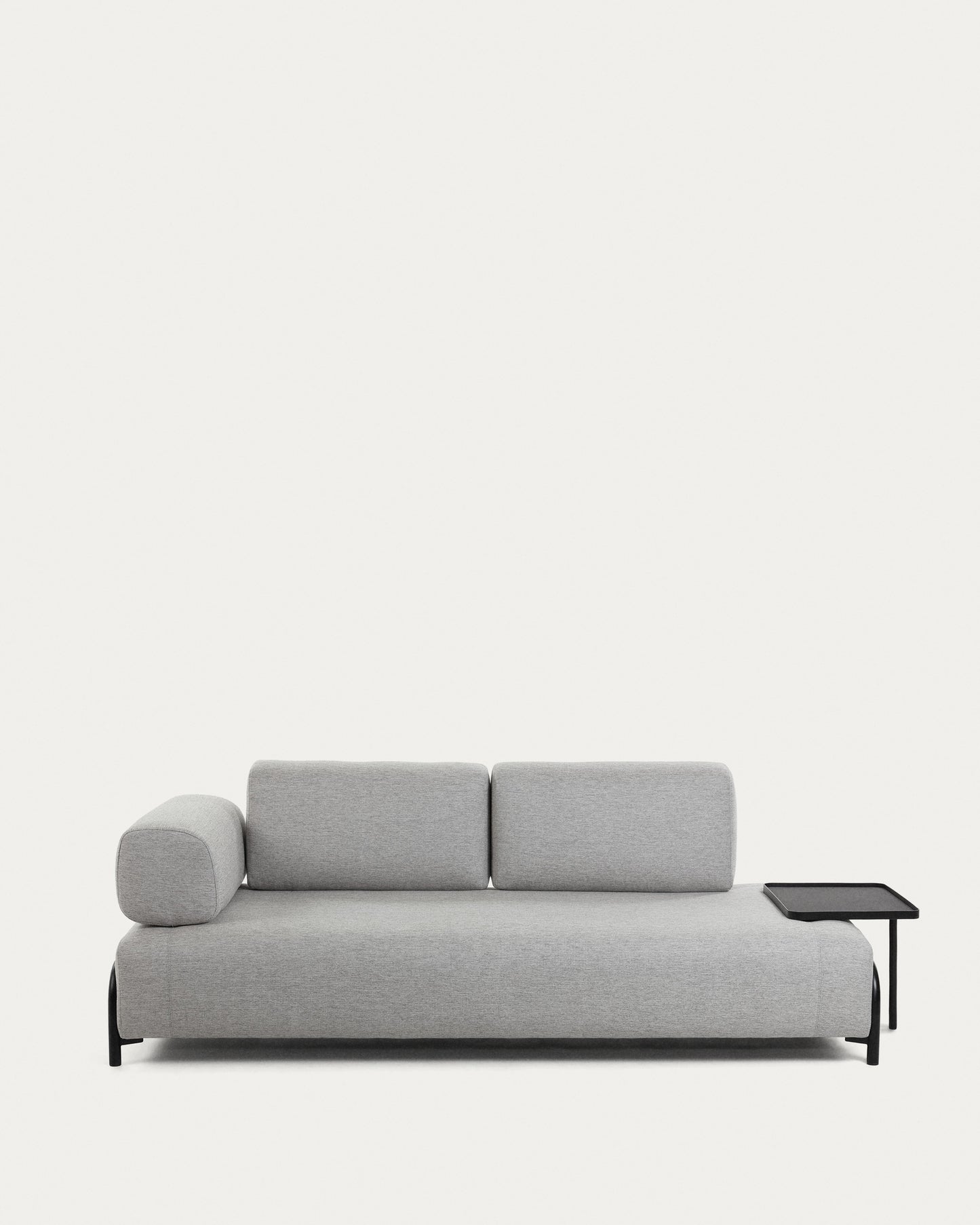 Módulo Compo 3 plazas gris claro 232 cm