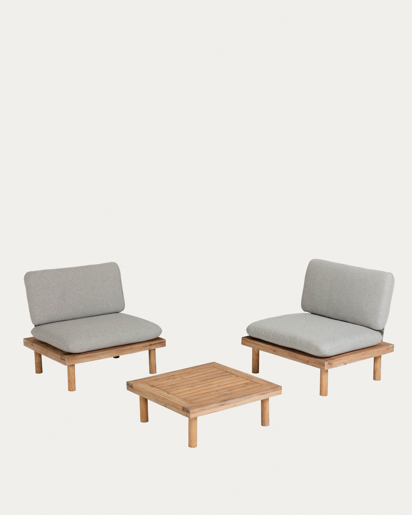 Set Viridis de 2 sillones y 1 mesa FSC 100%