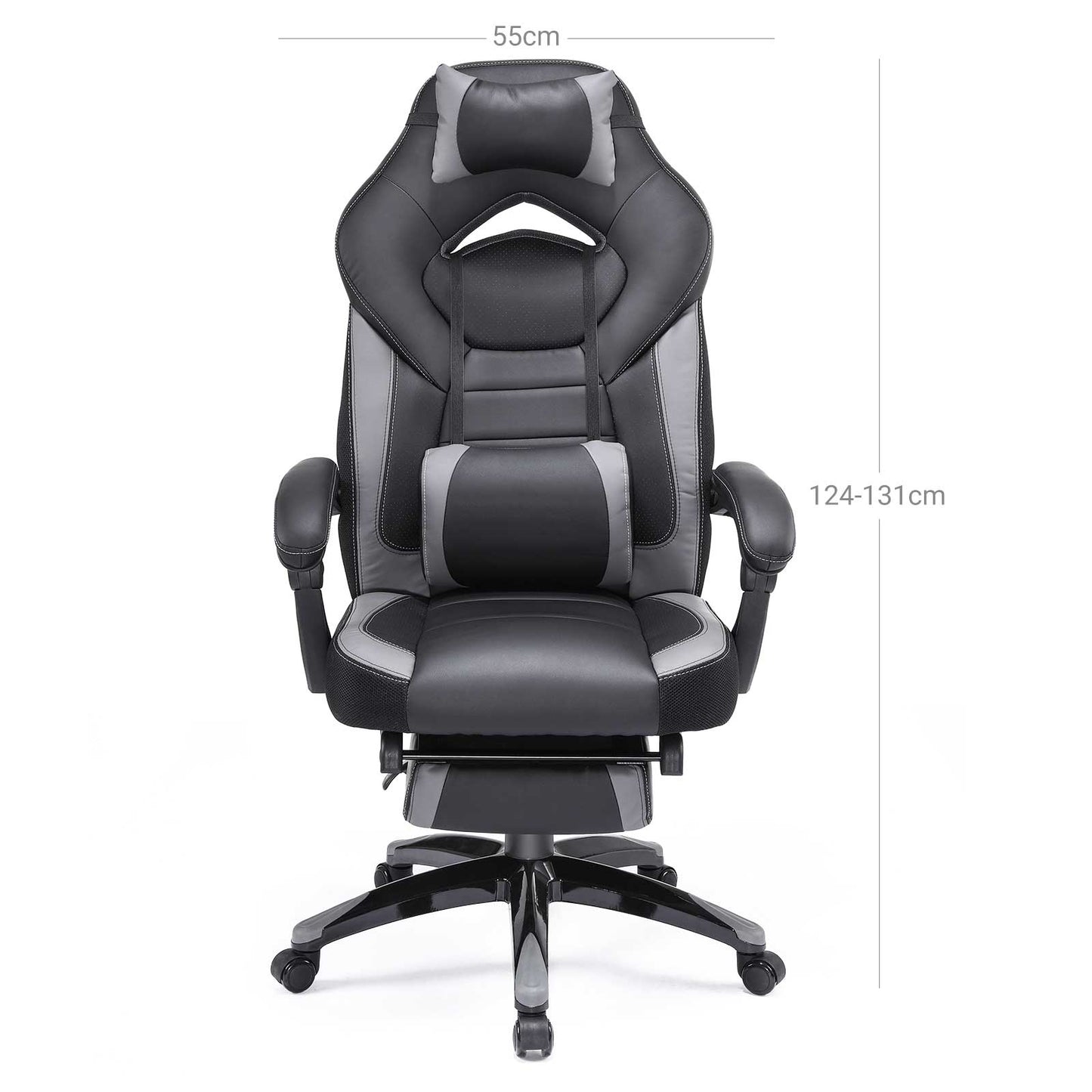 Silla Gaming con Reposapiés-SONGMICS