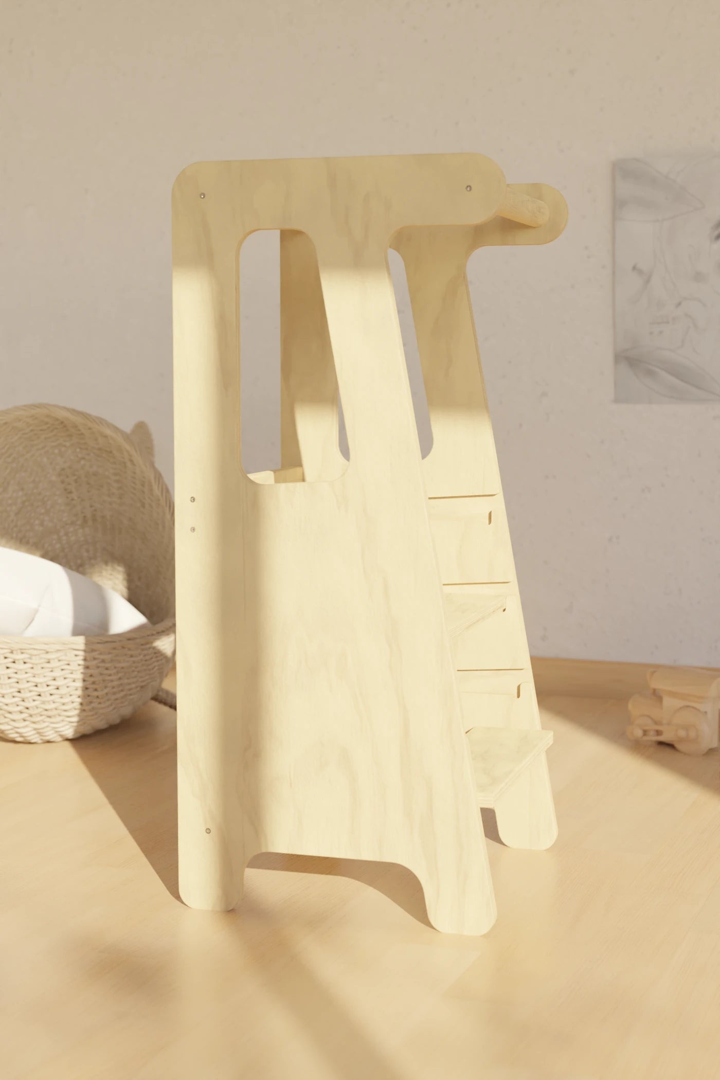 Torre de aprendizaje Montessori Assolir - Plykit