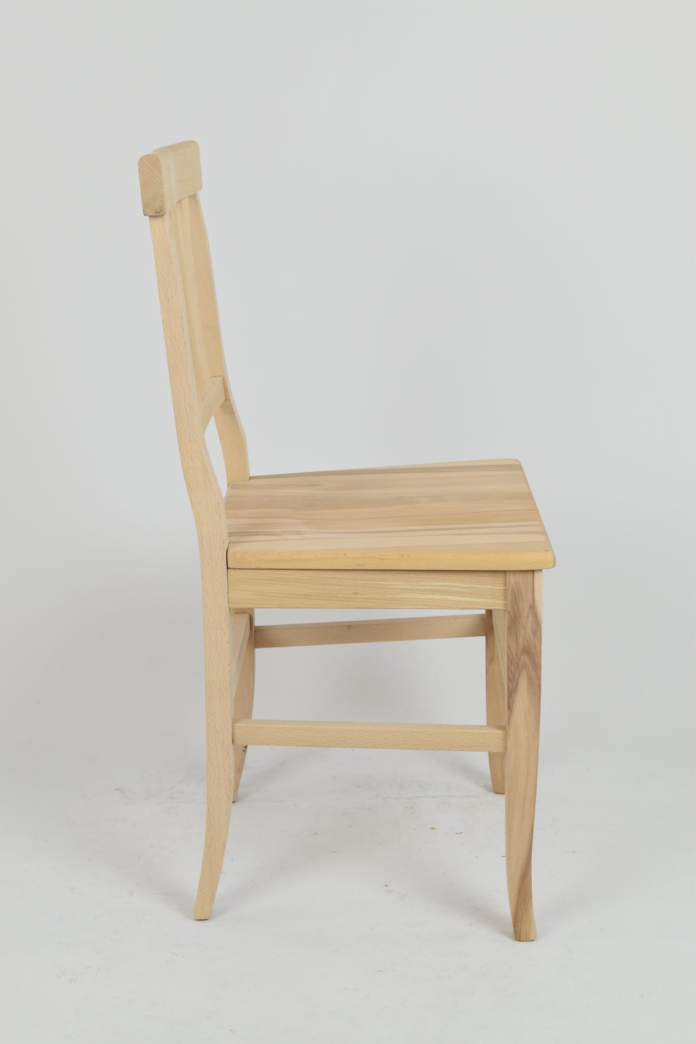 Tommychairs - Set 4 sillas de Cocina y Comedor Artemisia, Estructura en Madera de Haya lijada, no tratada, 100% Natural y Asiento en Madera