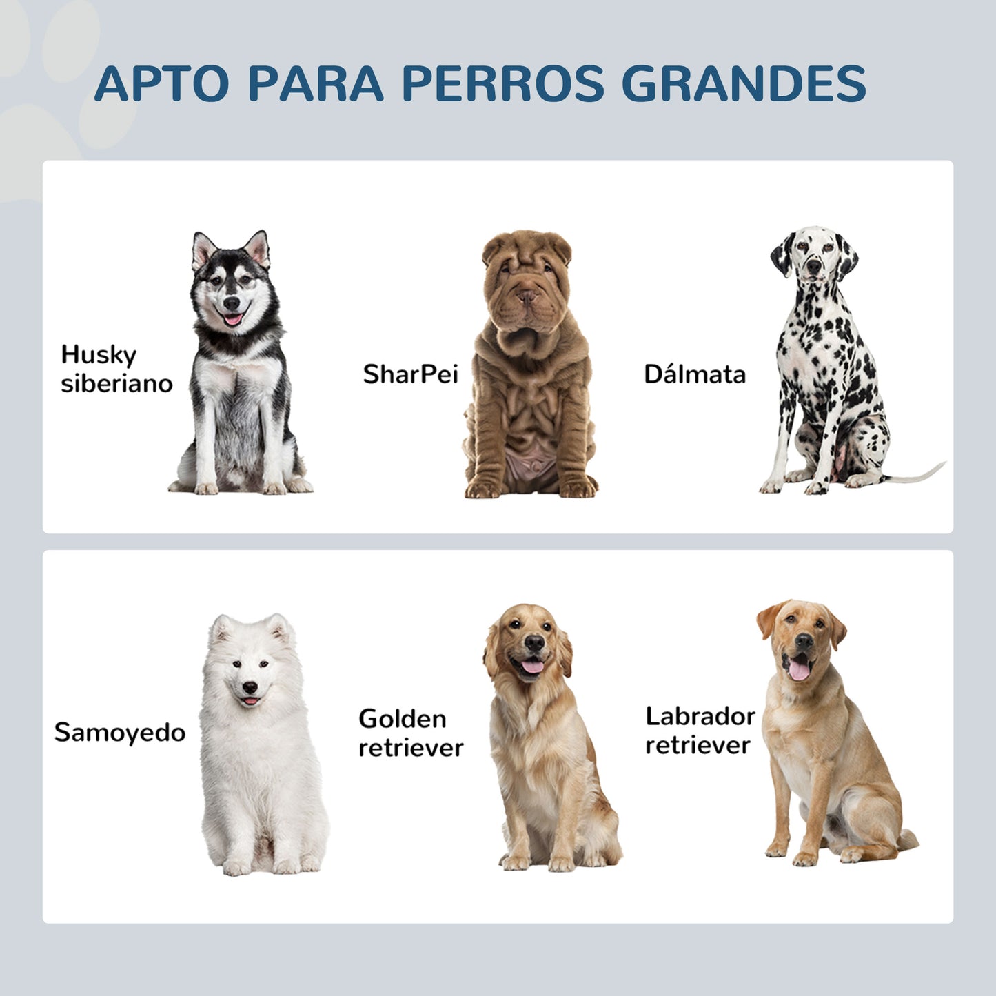 PawHut Comedero Elevado para Perros Grandes Cuencos para Perros con 2 Tazones 2000ml de Acero Inoxidable y Cajón Oculto Soporte de Madera para Mascotas 60x30x36 cm Blanco