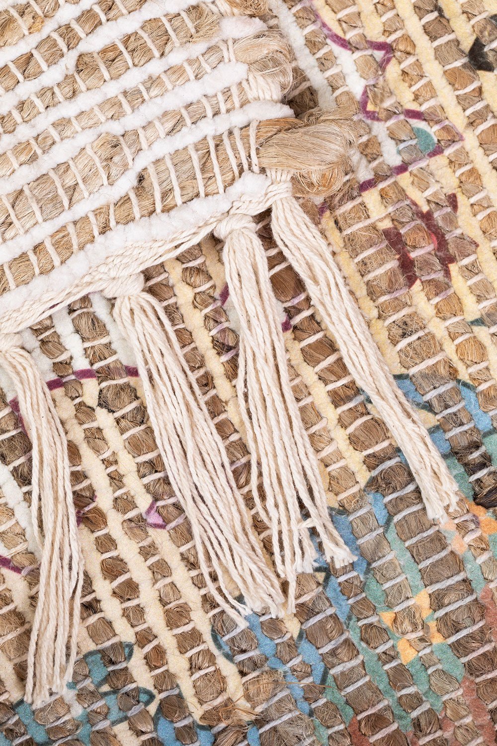 Alfombra en Yute y Tela (260x170 cm) Demir Ethnic Colors -  SKLUM