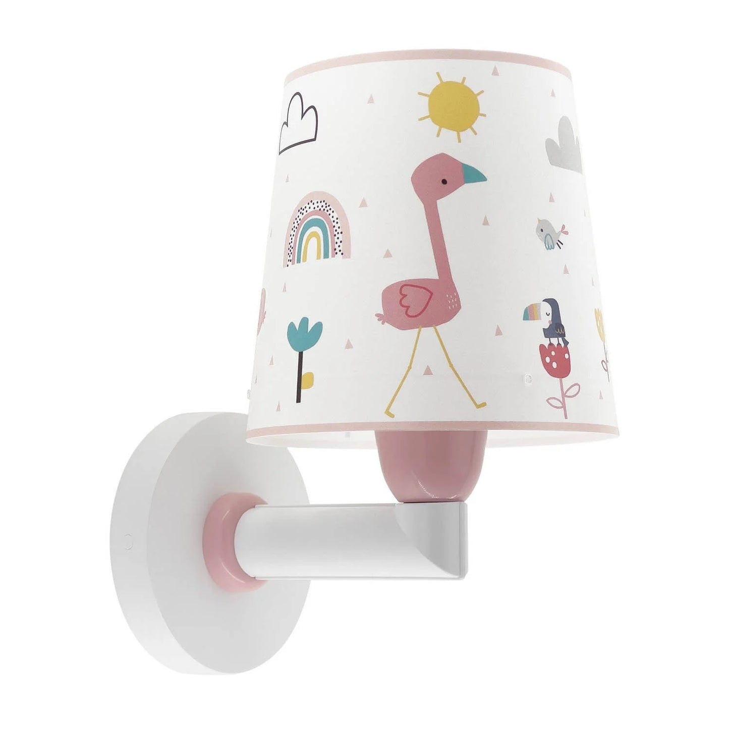 Lúzete - Aplique De Pared Infantil Flamingo