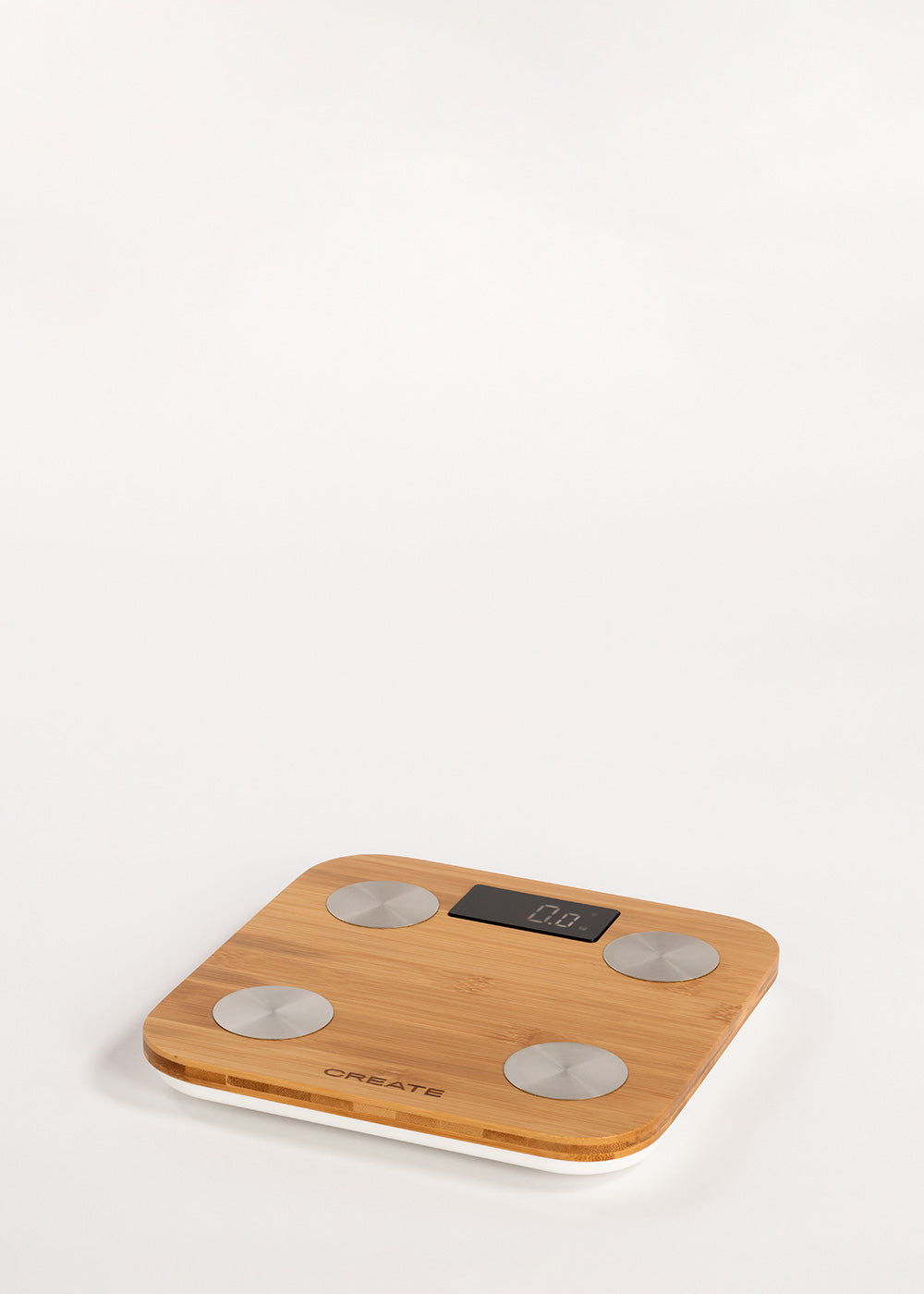 BALANCE BODY BAMBOO SMART - Báscula de baño de bioimpedancia de bambú