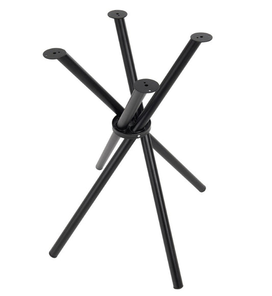 Base de mesa CLEO, metal, negro, base de 49 x 49 cms, altura 75 cms - SDM