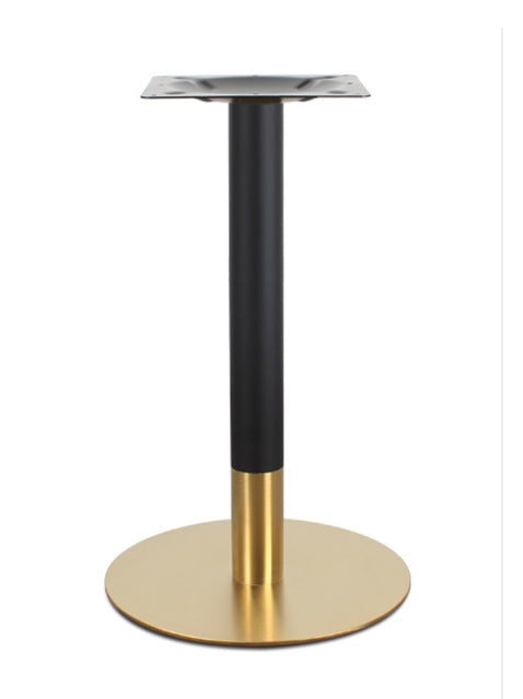 Base de mesa Inox-Titaneo oro negro 45 cm Vintahome