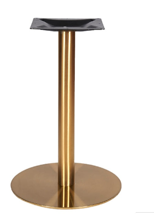 Base de mesa inox oro 45-50 cm Vintahome