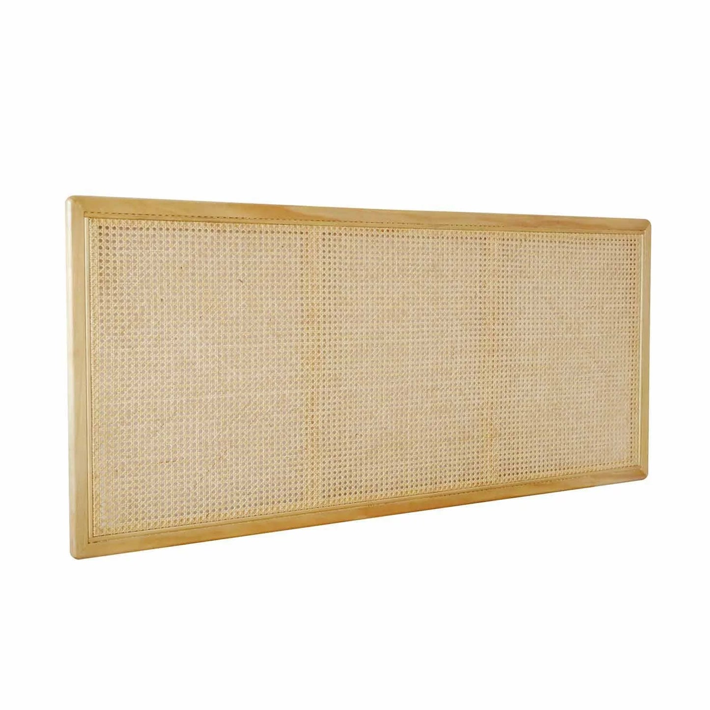 Lúzete - Cabecero Ratan Natural-madera 160 X 2,5 X 70 Cm Honokaa