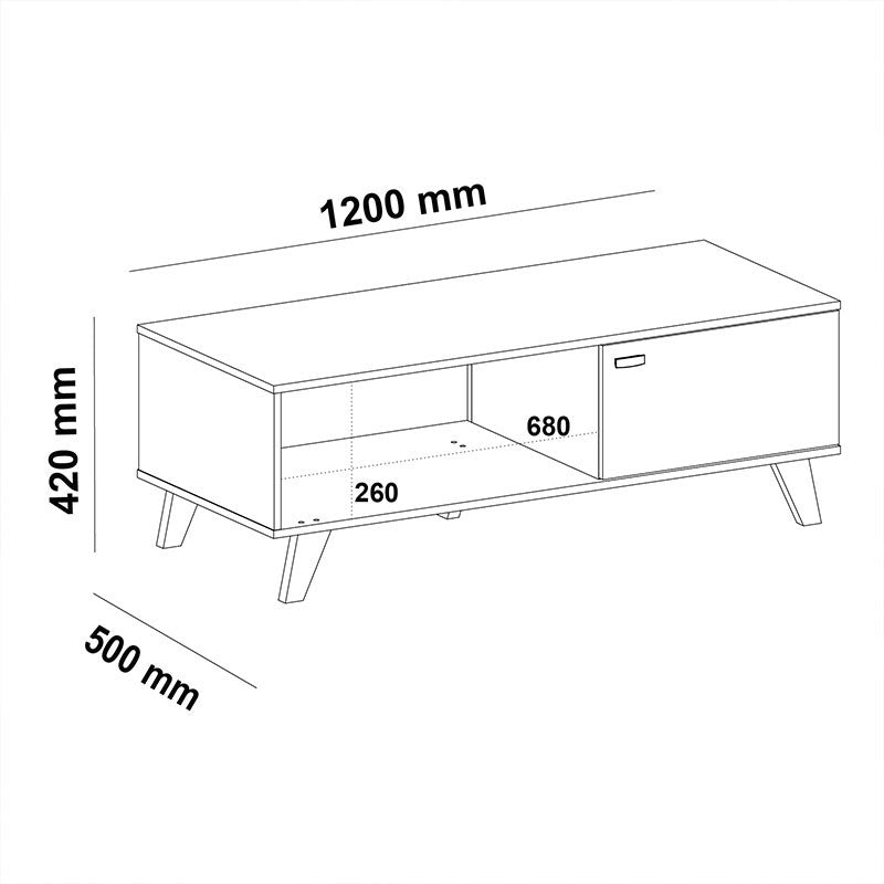 Conjunto de comedor 3 muebles QUIATUR - Momma Home