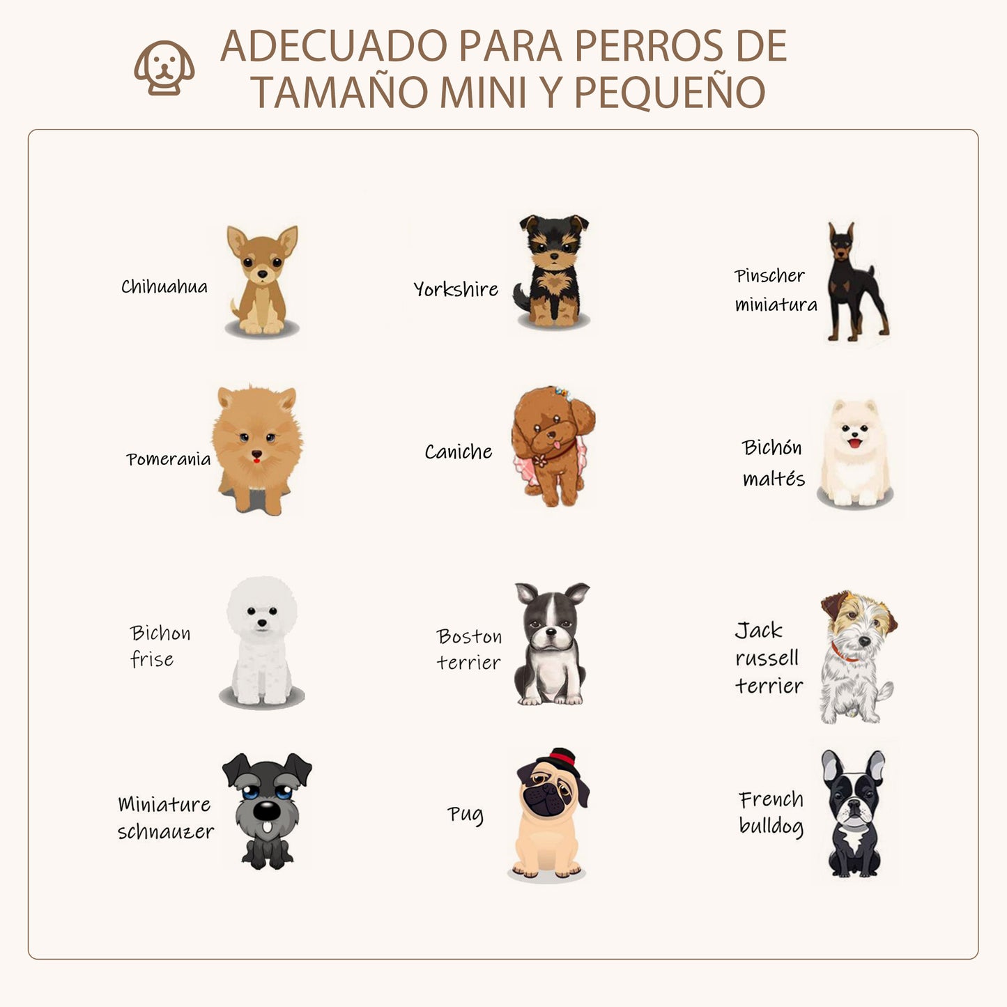 PawHut Cama para Perros y Gatos Pequeños Cojín Suave para Mascotas Pequeños Redondo 59x59x30 cm Naranja y Gris