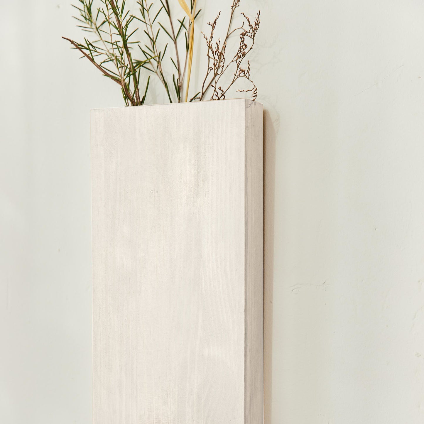 Jarrón florero de pared Koen Natural 1 ud - Hannun