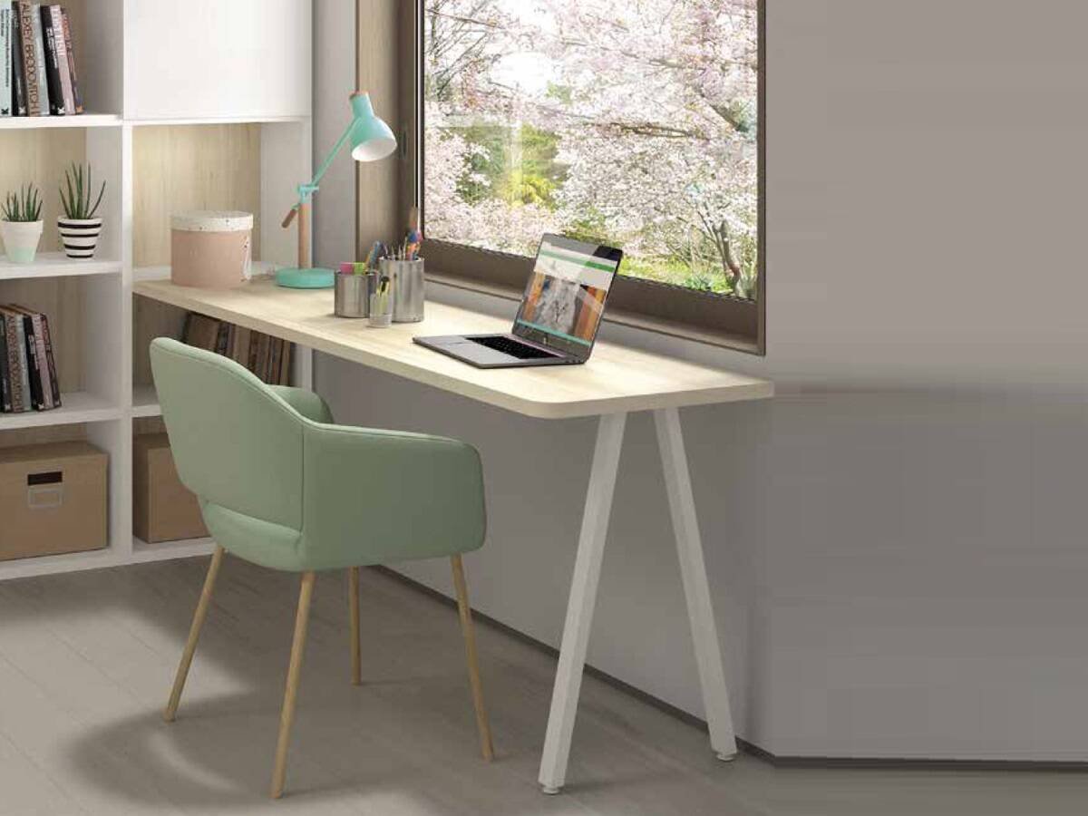 Escritorio juvenil modelo BERTA Star de 150 cm - Akasa Muebles – Bechester