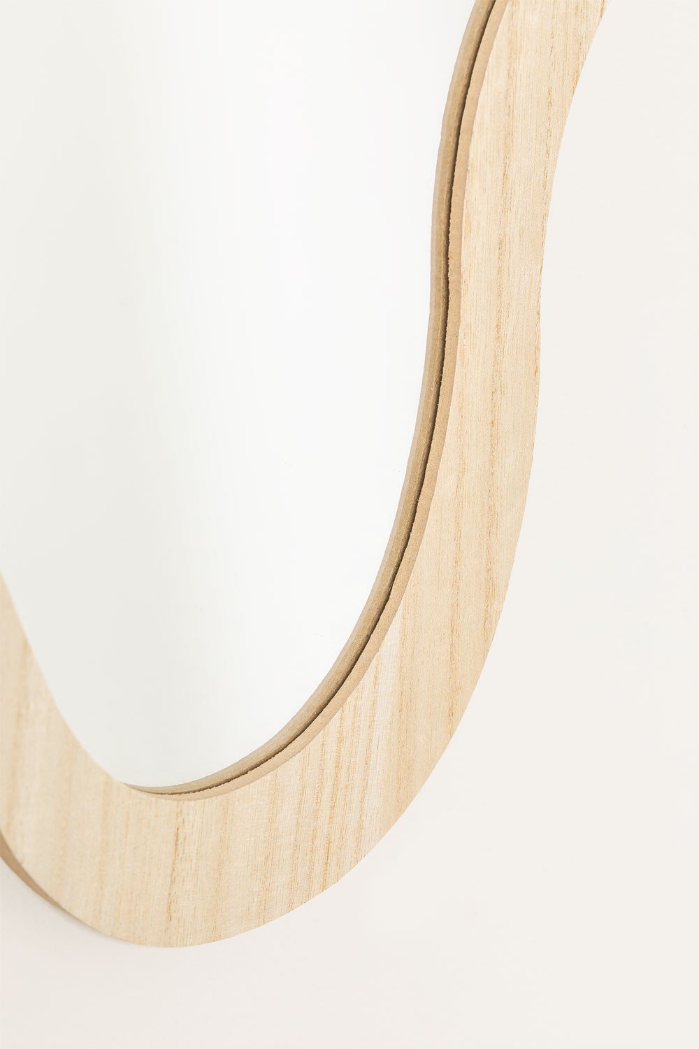 Espejo de Pared en MDF Fido Natural ↑51 cm -  SKLUM