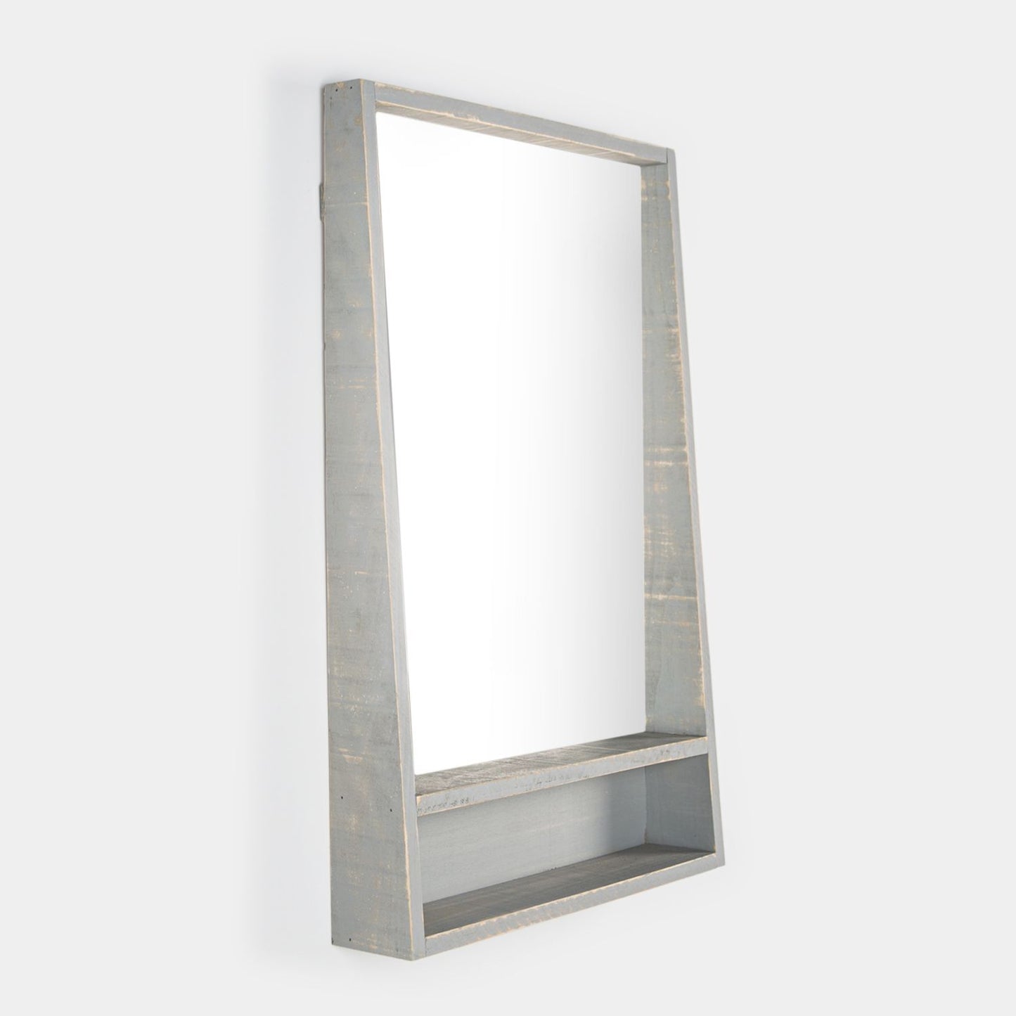 Espejo rectangular de pared 60x90 cm gris Arno -  Klast