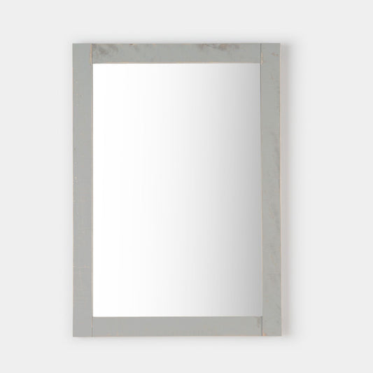 Espejo rectangular de pared 64x90 cm gris Braul -  Klast