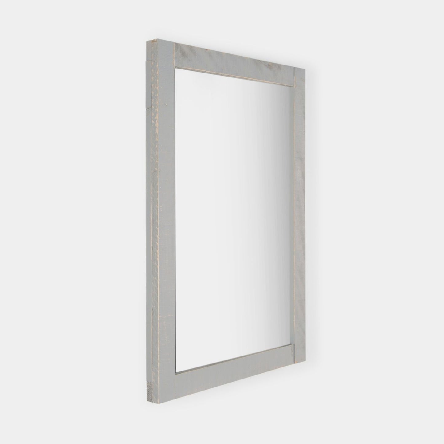 Espejo rectangular de pared 64x90 cm gris Braul -  Klast