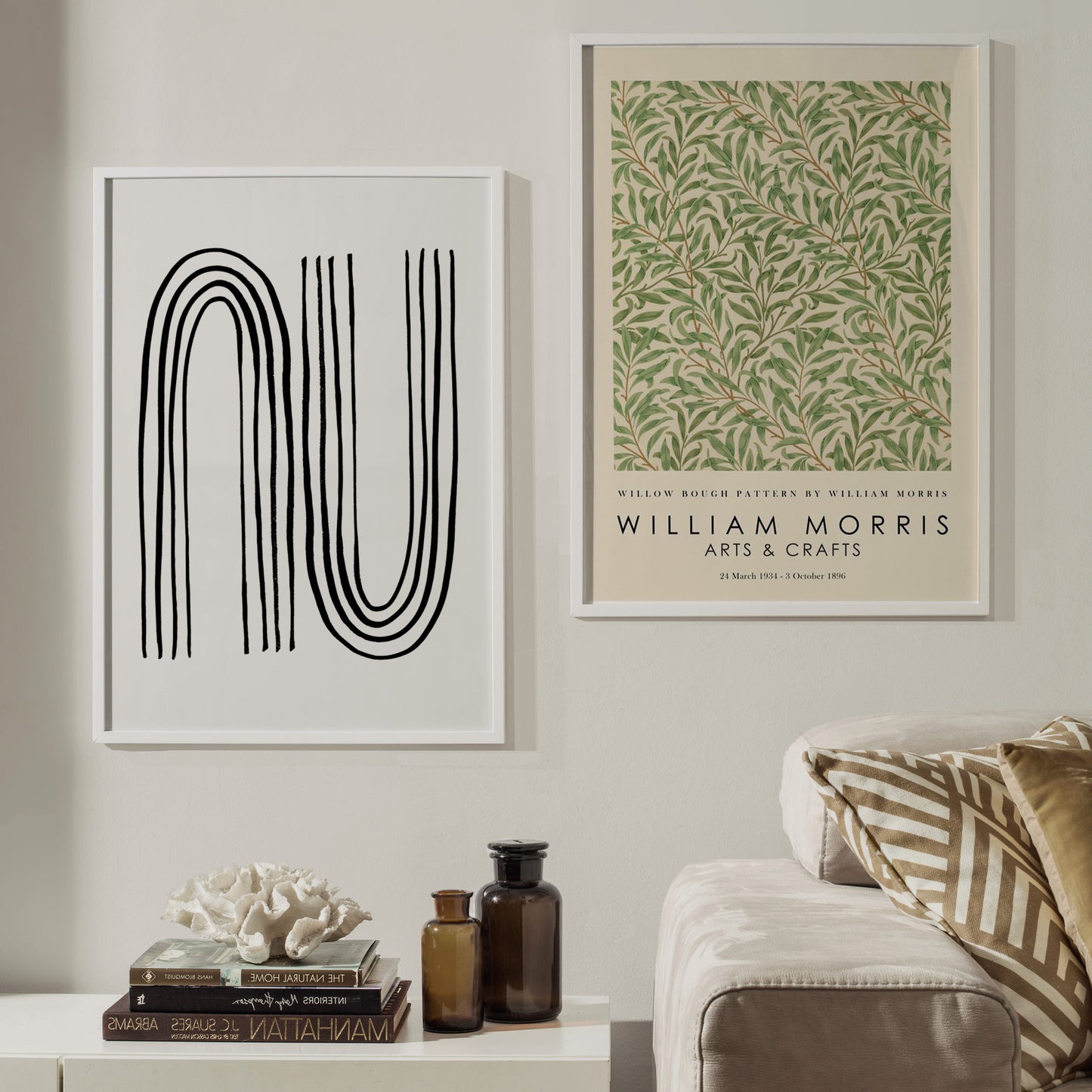 Lámina Willow Bough Pattern 60 x 90 cm Sin marco - Hannun