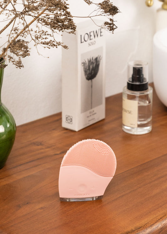 FACE WAVE - Cepillo facial de silicona y masajeador sónico