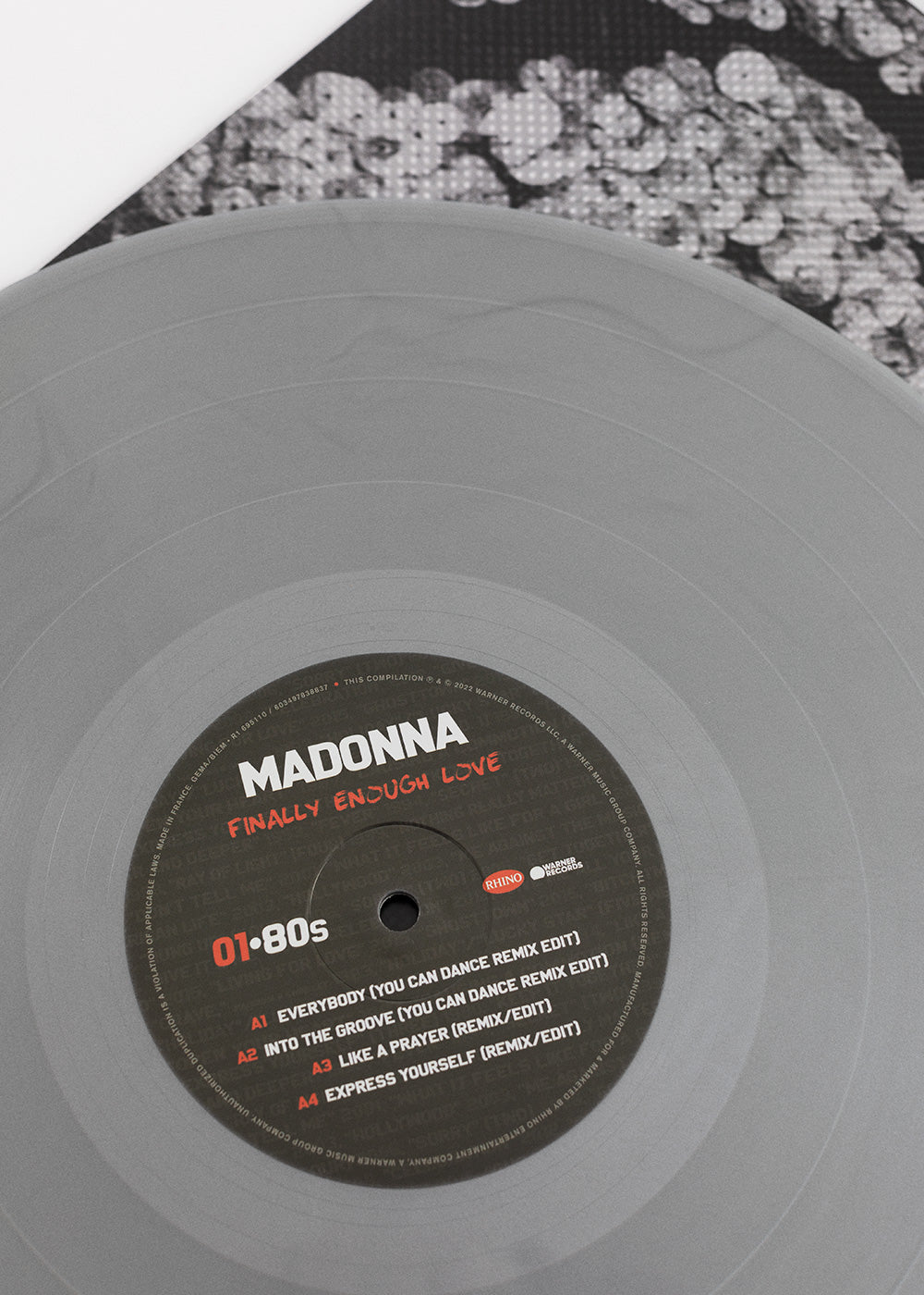 MADONNA - Vinilo FINALLY ENOUGH LOVE (LP SILVER)