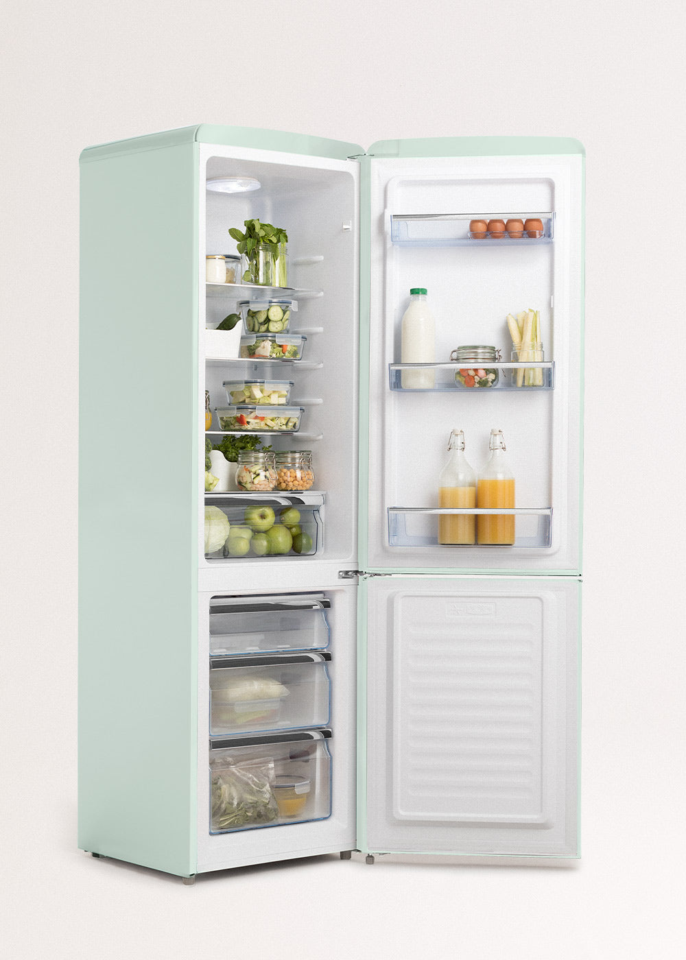 FRIDGE STYLANCE 244L - Frigorífico Combi de estilo Retro