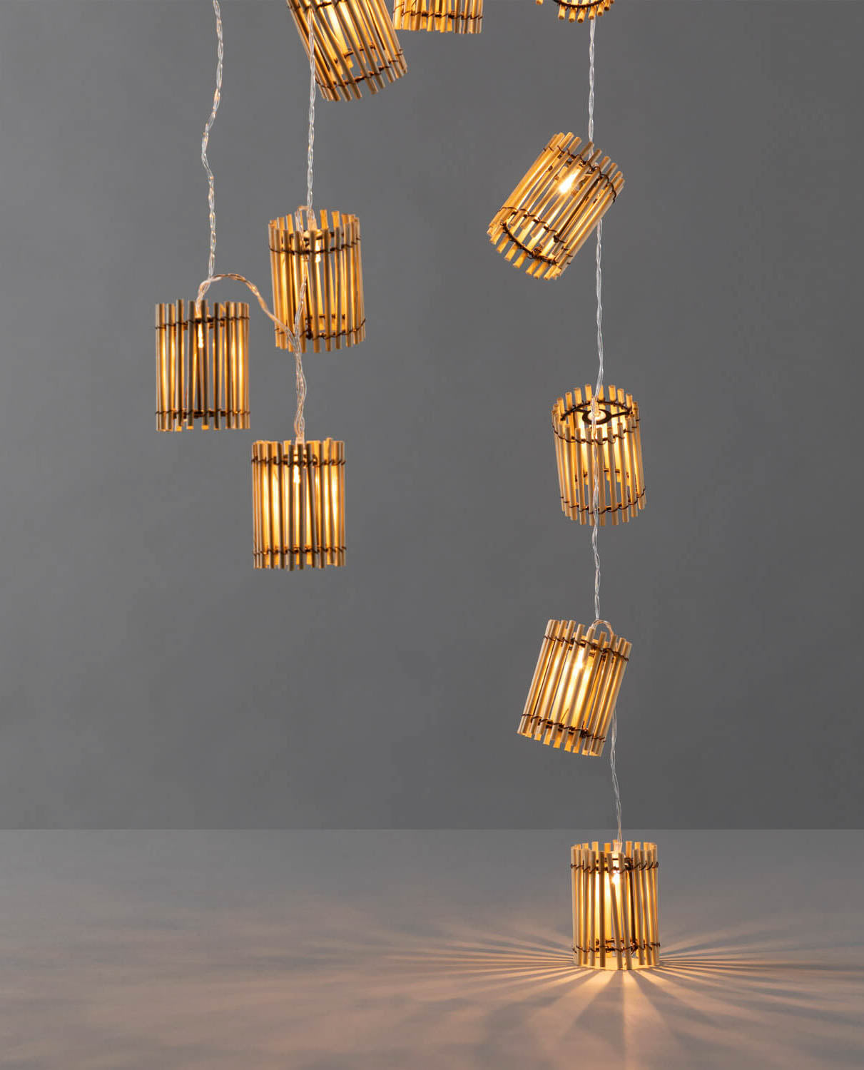 Guirnalda Decorativa LED de Bambú Hani