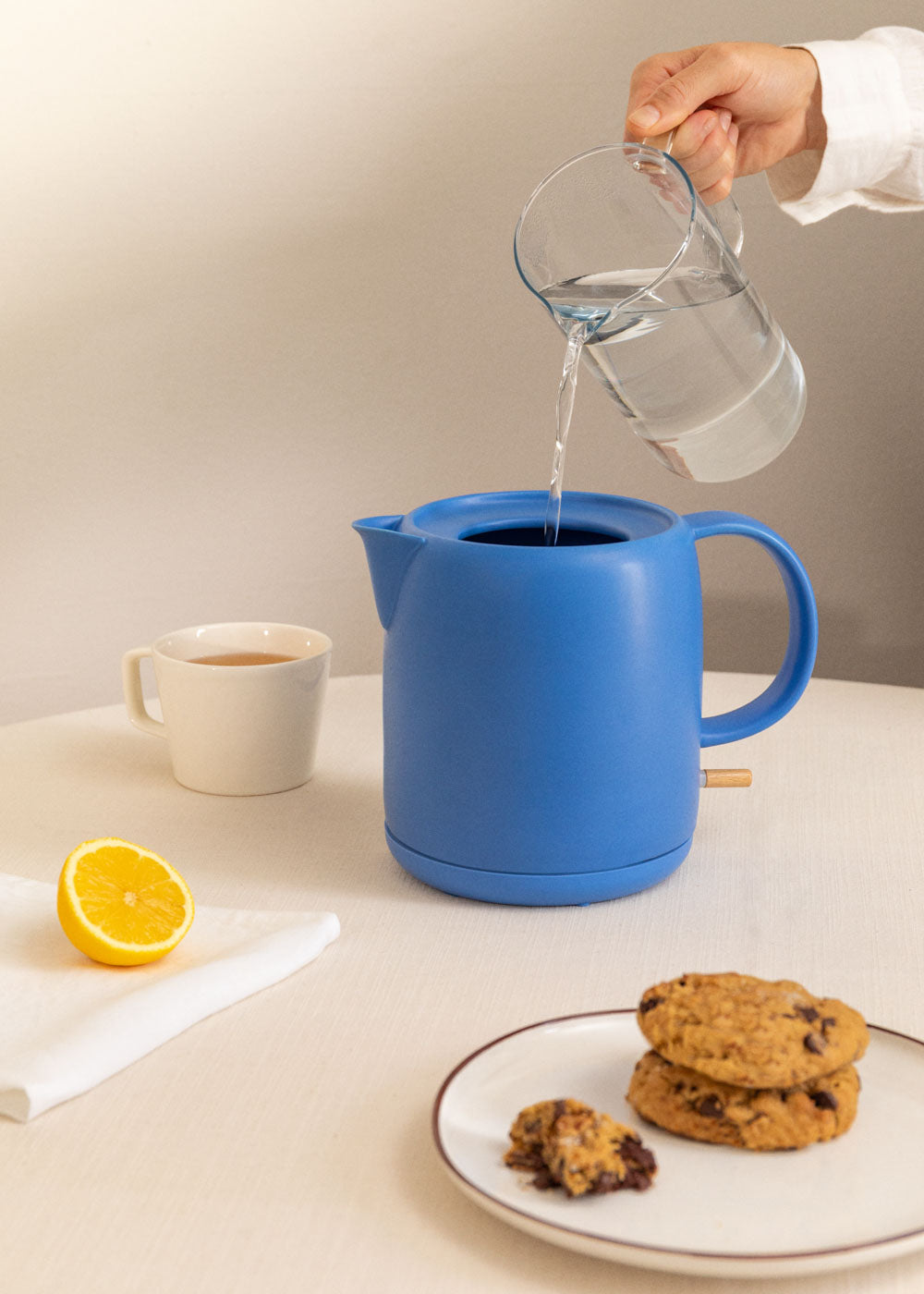 KETTLE CERAMIC - Hervidor de agua eléctrico de cerámica 1 L