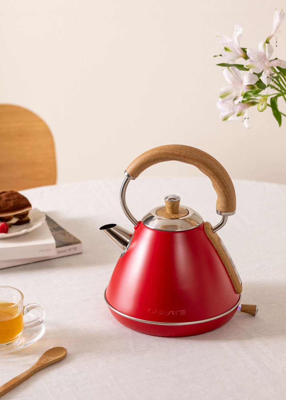 KETTLE RETRO - Hervidor de agua eléctrico