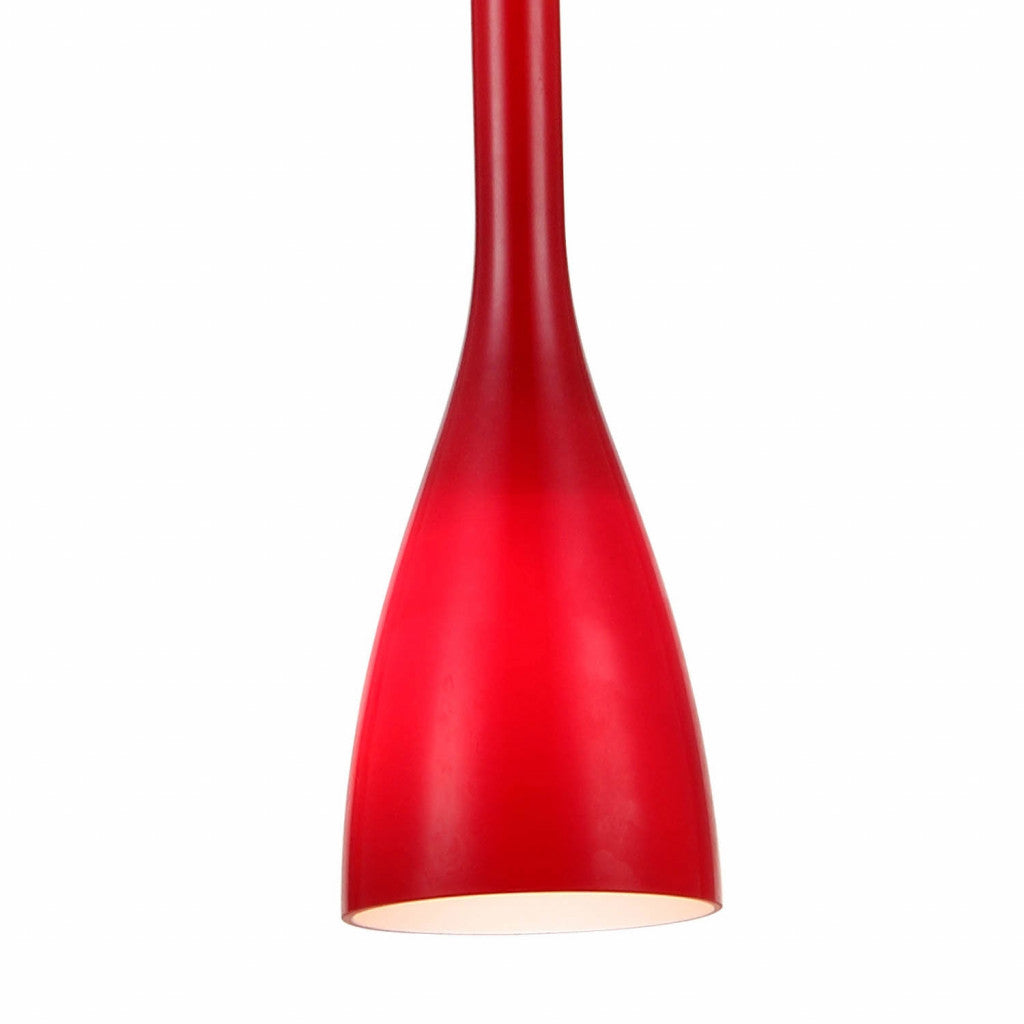 Lámpara Colgante Ambra Rojo