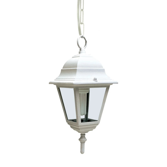 Lúzete - Lámpara Colgante Exterior Figaro Blanco
