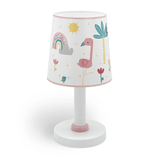 Lúzete - Lámpara De Mesa Infantil Flamingo